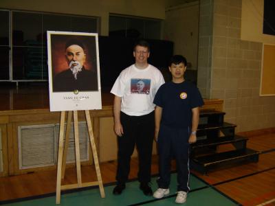 Yang Jun et Paul Duval